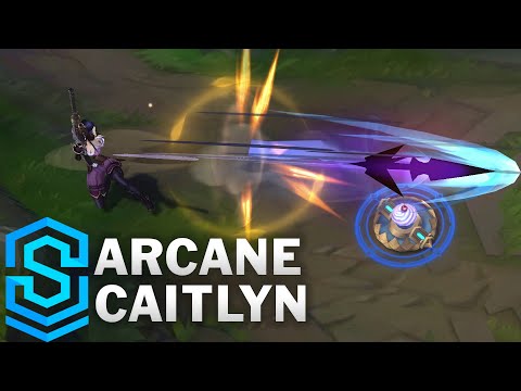 Arcane Caitlyn Skin Spotlight - Pre-Release - League of Legends