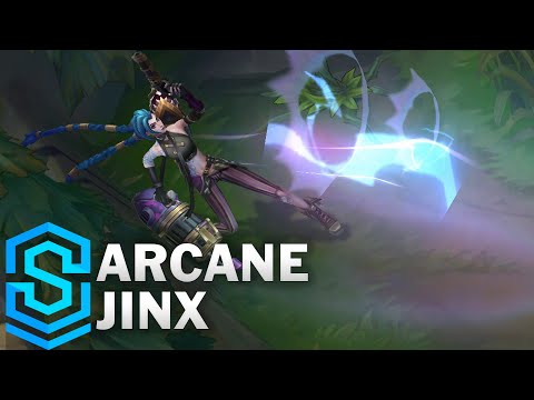 Arcane Jinx Skin Spotlight - Pre-Release - League of Legends