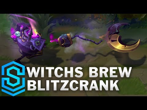 Witchs Brew Blitzcrank Skin Spotlight - Pre-Release - League of Legends