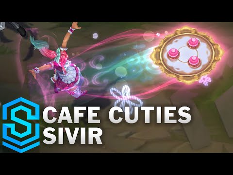 Cafe Cuties Sivir Skin Spotlight - Pre-Release - League of Legends