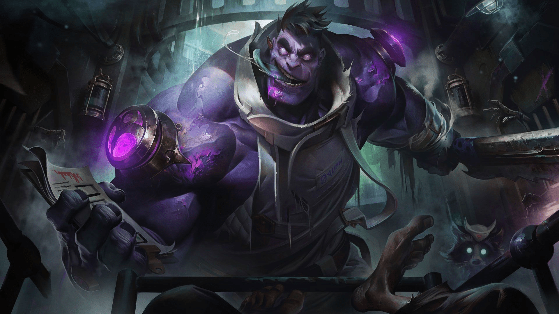 Dr.mundo splash art