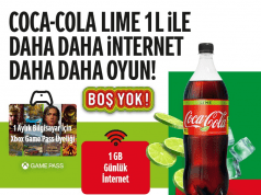Coca Cola 1 Aylık Xbox Game Pass Veriyor coca cola lime ve xbox işbirliği