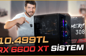RX 6600 XT Oyun Canavarı Sistem | 10499 TL Gamerbase Silver