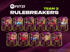 FIFA 2022 Rulebreakers Team 2 Kadrosu Yayınlandı! FIFA 2022 Rulebreakers Team 2