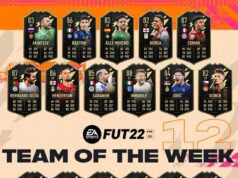 FIFA 2022 TOTW 12 Haftanın Takımı Açıklandı! Süper Lig’den Bir Oyuncu Bulunuyor! FIFA 2022 TOTW 12