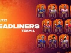 FIFA 2022 FUT Headliners Team 1 Kadrosu Yayınlandı! FIFA 2022 FUT Headliners Team 1